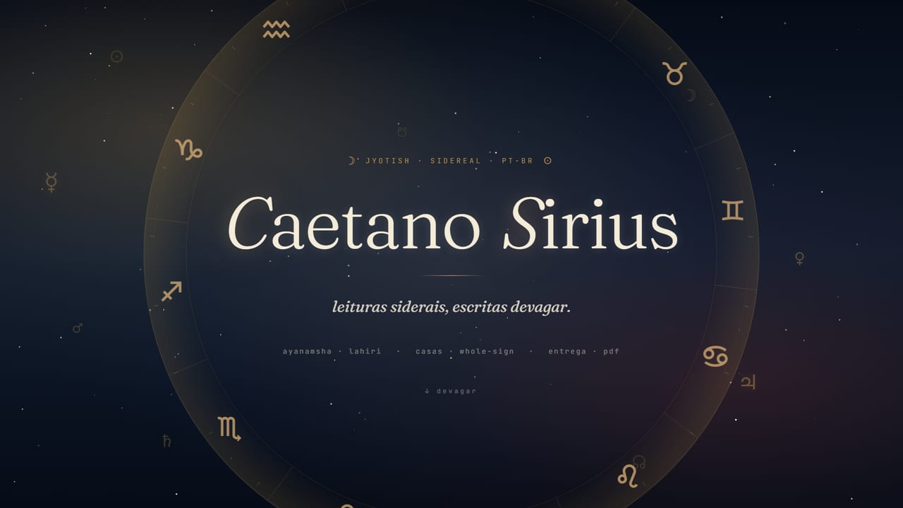 Caetano Sirius